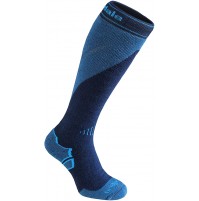 Bridgedale MerinoFusion Mountain Men's Ski Socks NAVY/STEEL