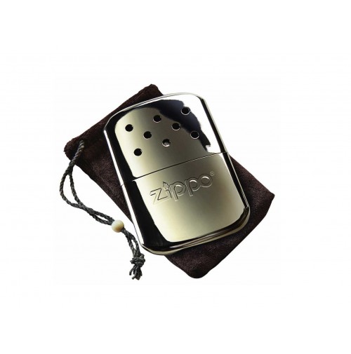 Zippo Hand Warmer Chrome Large 12 Hours Heat Easy to Refill Great Gift! 