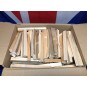 Nomad Eco Friendly Boxed Fire Lighting Split Kindling Approx 130 Sticks / 3kg Box Made in Yorkshire England
