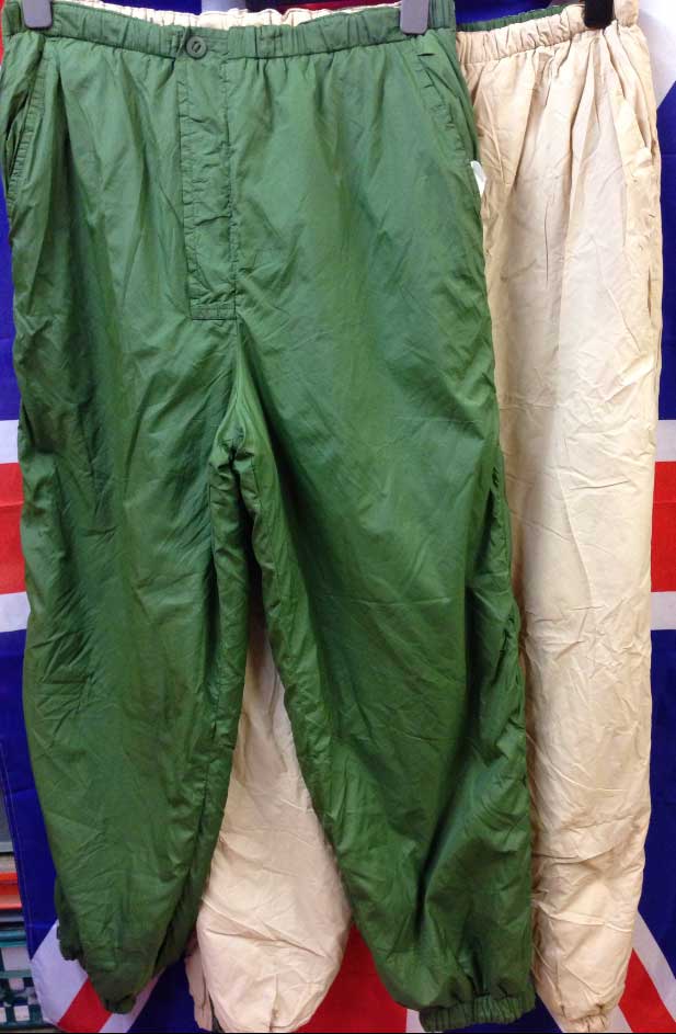 Genuine British Army Thermal & Reversible Jacket AKA Softy Baselayer 